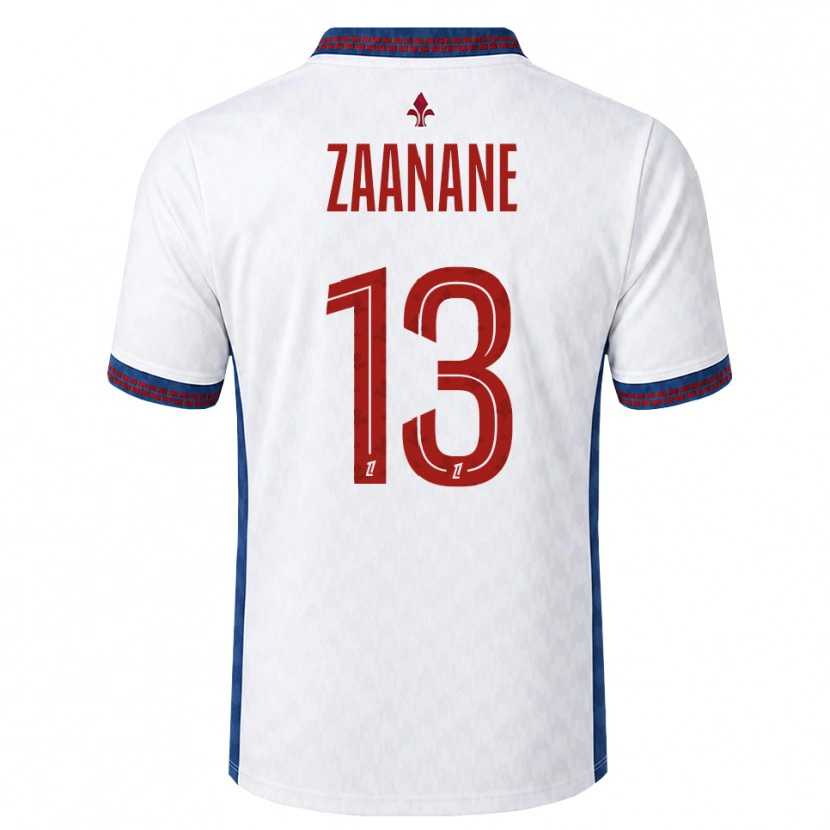Danxen Damen Hacène Zaanane #13 Rot Weiß Blau Auswärtstrikot Trikot 2026/27 T-Shirt Österreich