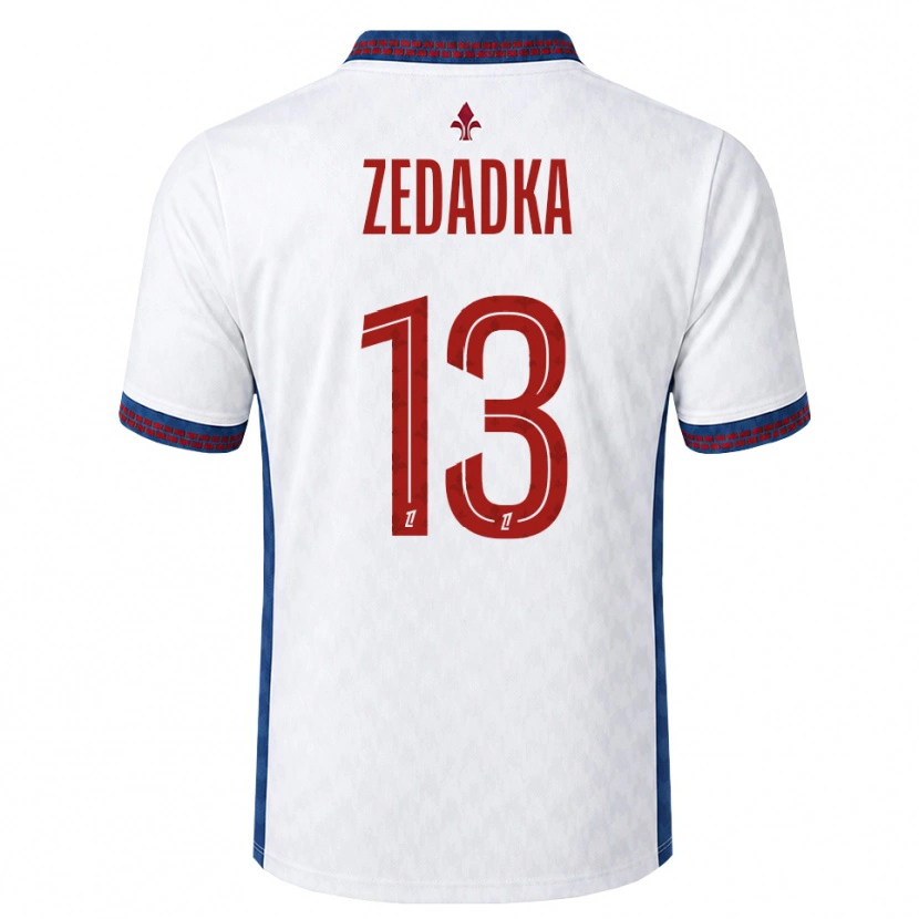 Danxen Damen Akim Zedadka #13 Rot Weiß Blau Auswärtstrikot Trikot 2026/27 T-Shirt Österreich