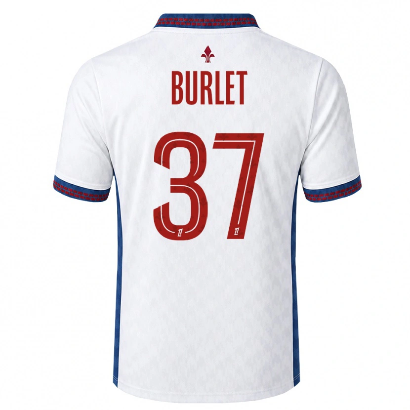 Danxen Damen Vincent Burlet #37 Rot Weiß Blau Auswärtstrikot Trikot 2026/27 T-Shirt Österreich