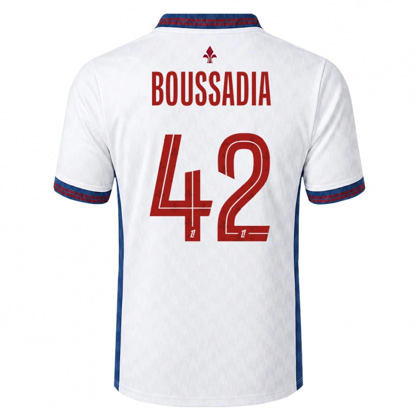 Danxen Damen Saad Boussadia #42 Rot Weiß Blau Auswärtstrikot Trikot 2026/27 T-Shirt Österreich