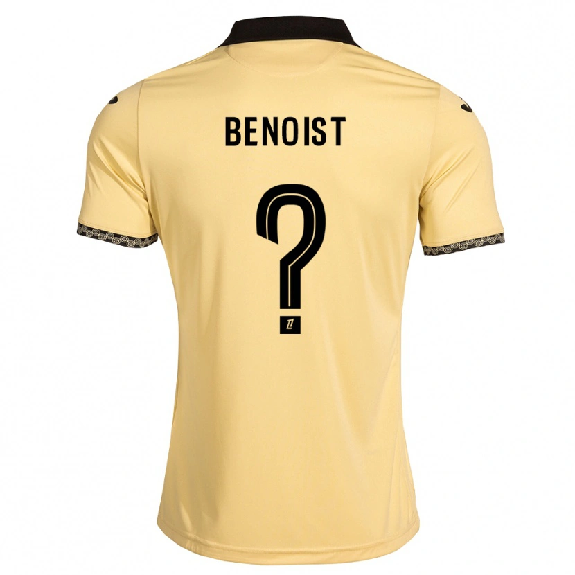 Danxen Damen Baptiste Benoist #0 Navajoweiß Schwarz Auswärtstrikot Trikot 2026/27 T-Shirt Österreich