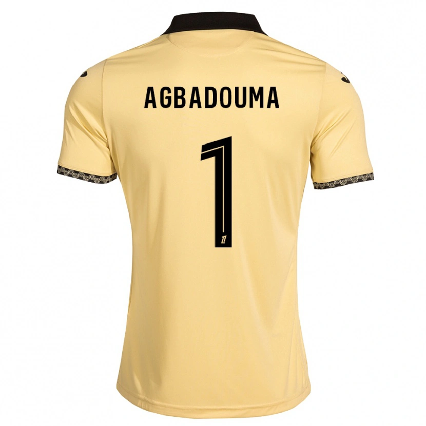 Danxen Damen Mathys Agbadouma #1 Navajoweiß Schwarz Auswärtstrikot Trikot 2026/27 T-Shirt Österreich