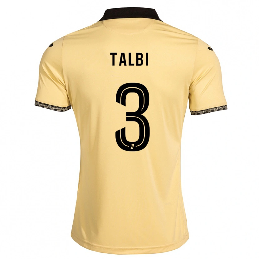 Danxen Damen Montassar Talbi #3 Navajoweiß Schwarz Auswärtstrikot Trikot 2026/27 T-Shirt Österreich