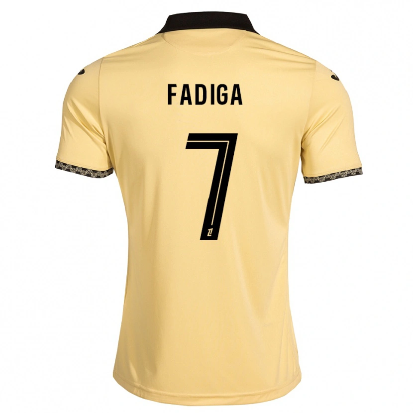 Danxen Damen Bandiougou Fadiga #7 Navajoweiß Schwarz Auswärtstrikot Trikot 2026/27 T-Shirt Österreich