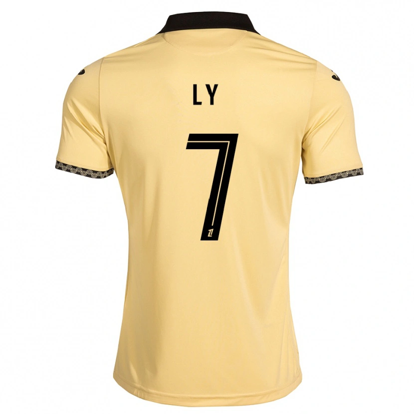 Danxen Damen Mactar Ly #7 Navajoweiß Schwarz Auswärtstrikot Trikot 2026/27 T-Shirt Österreich
