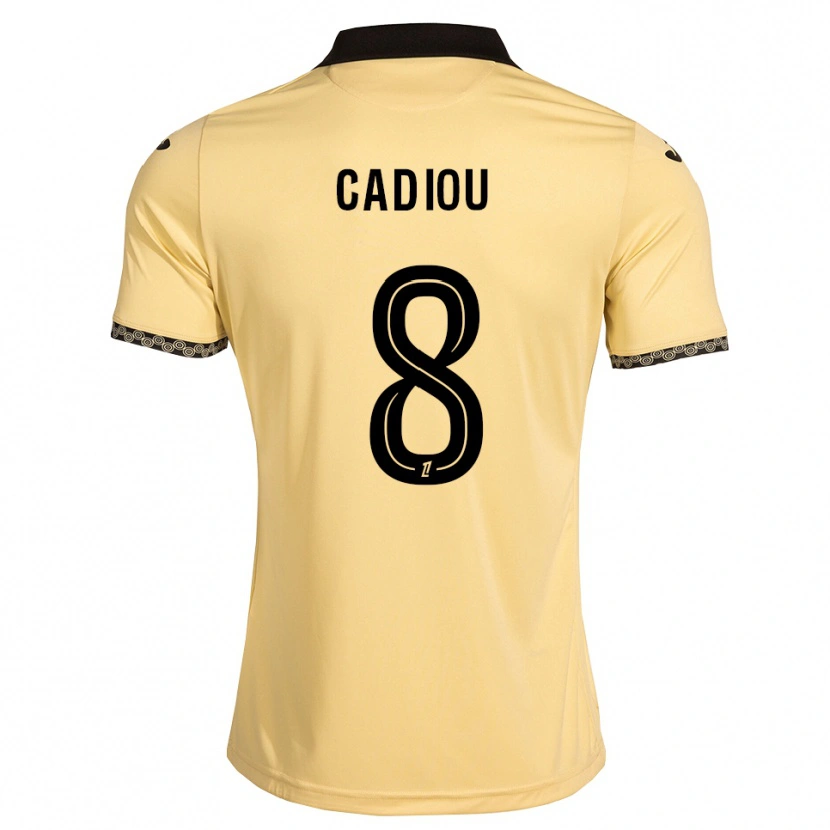 Danxen Damen Noah Cadiou #8 Navajoweiß Schwarz Auswärtstrikot Trikot 2026/27 T-Shirt Österreich
