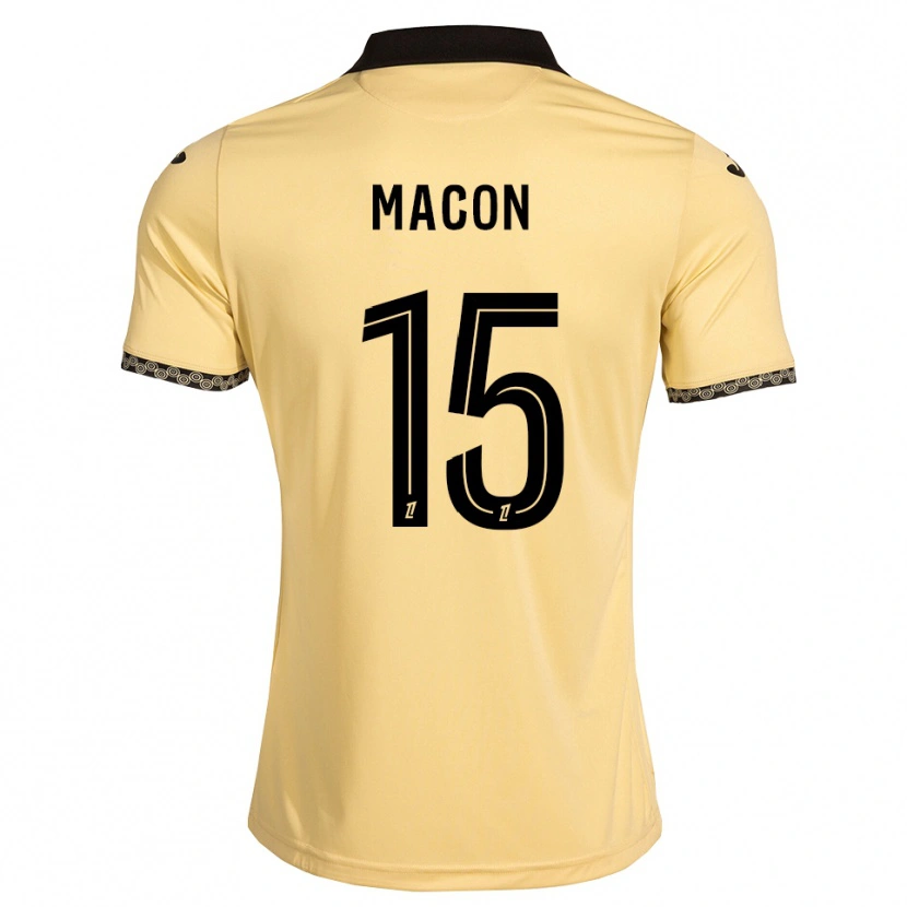 Danxen Damen Baptiste Macon #15 Navajoweiß Schwarz Auswärtstrikot Trikot 2026/27 T-Shirt Österreich