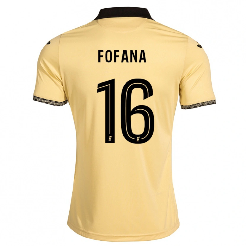 Danxen Damen Bahliseny Fofana #16 Navajoweiß Schwarz Auswärtstrikot Trikot 2026/27 T-Shirt Österreich