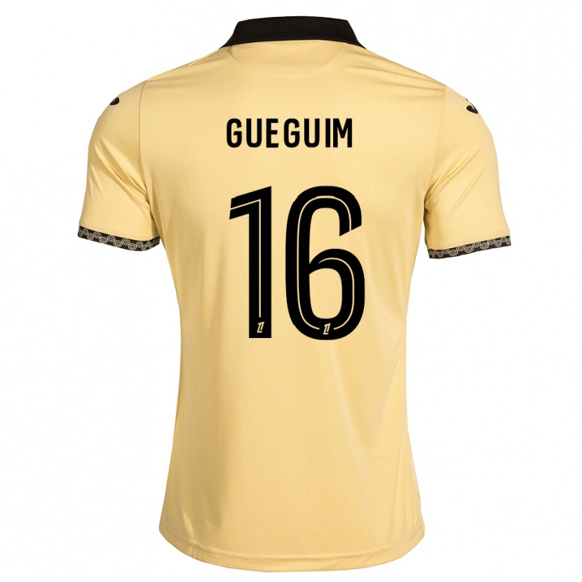 Danxen Damen Guirone Gueguim #16 Navajoweiß Schwarz Auswärtstrikot Trikot 2026/27 T-Shirt Österreich