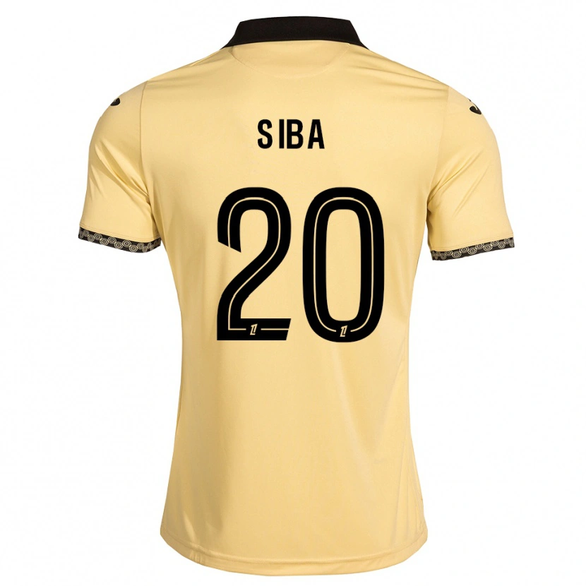 Danxen Damen Stevan Siba #20 Navajoweiß Schwarz Auswärtstrikot Trikot 2026/27 T-Shirt Österreich