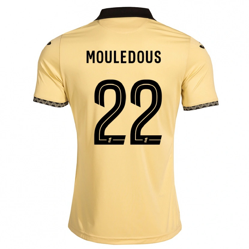 Danxen Damen Antton Mouledous #22 Navajoweiß Schwarz Auswärtstrikot Trikot 2026/27 T-Shirt Österreich