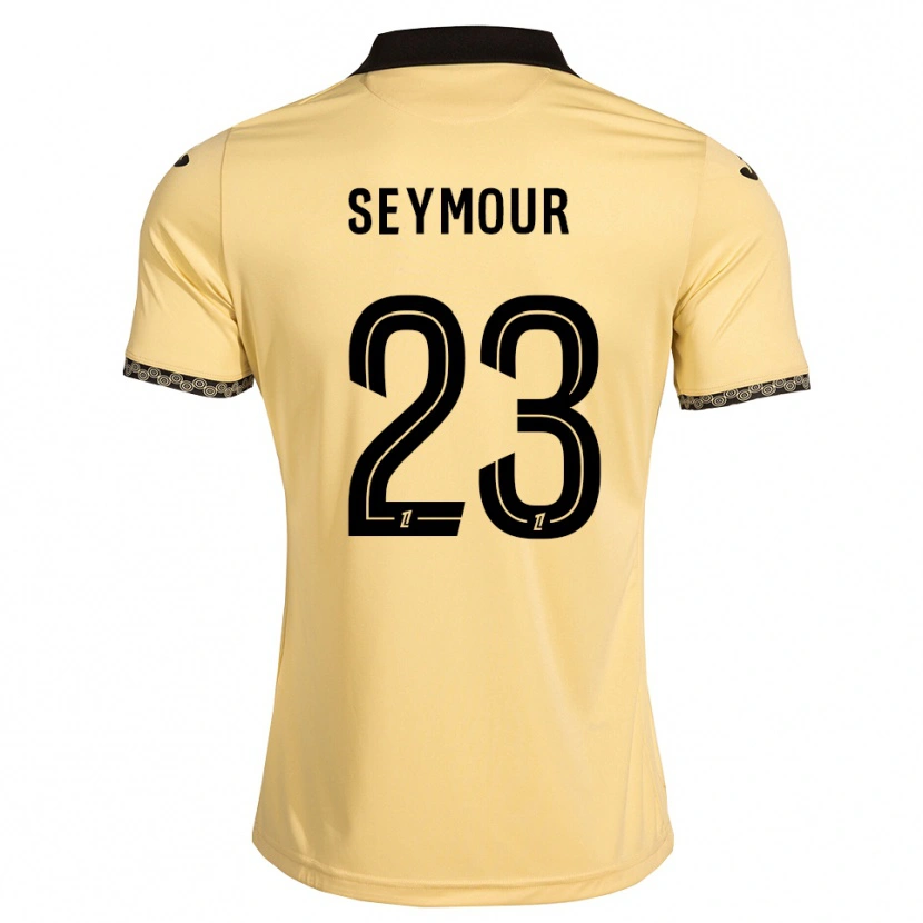 Danxen Damen Brice Seymour #23 Navajoweiß Schwarz Auswärtstrikot Trikot 2026/27 T-Shirt Österreich