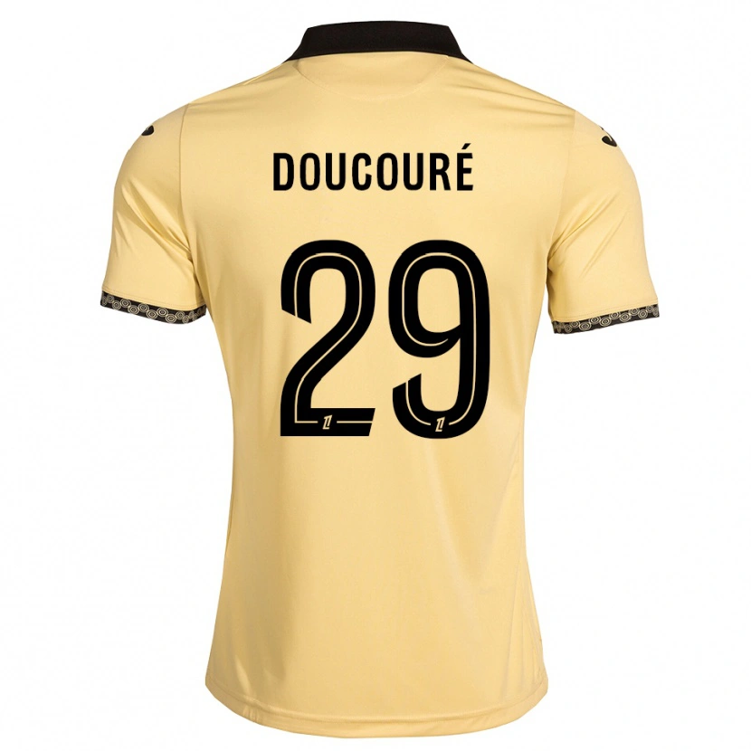 Danxen Damen Siriné Doucouré #29 Navajoweiß Schwarz Auswärtstrikot Trikot 2026/27 T-Shirt Österreich
