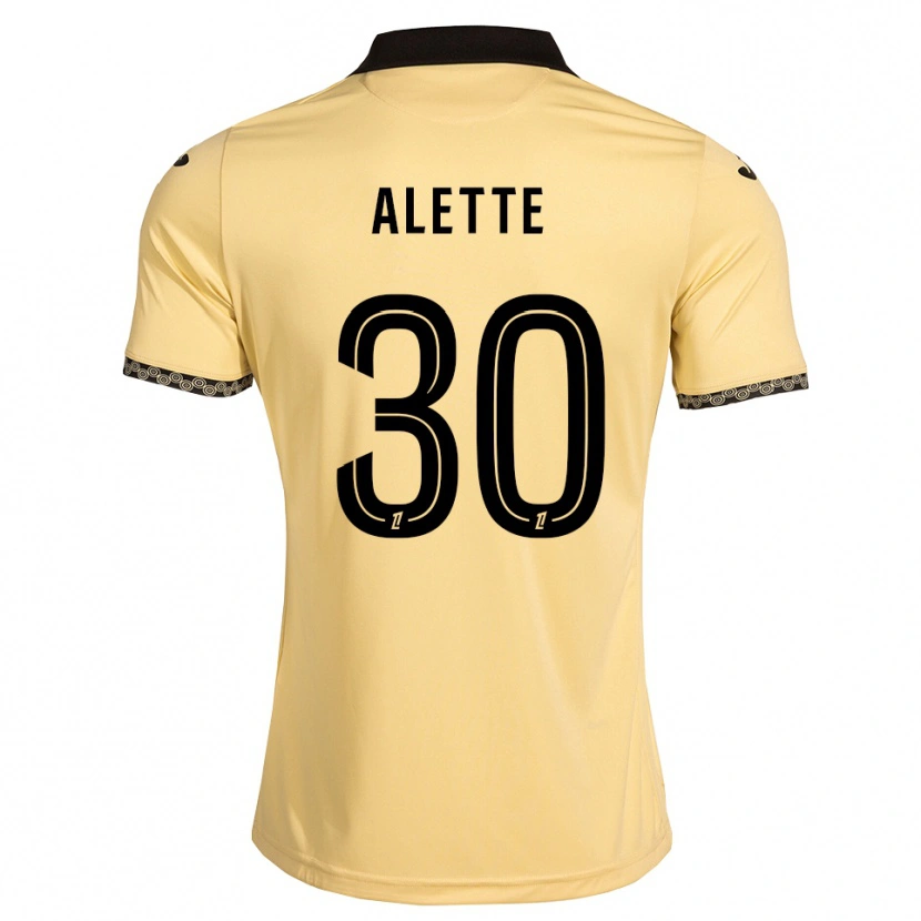 Danxen Damen Gaël Alette #30 Navajoweiß Schwarz Auswärtstrikot Trikot 2026/27 T-Shirt Österreich
