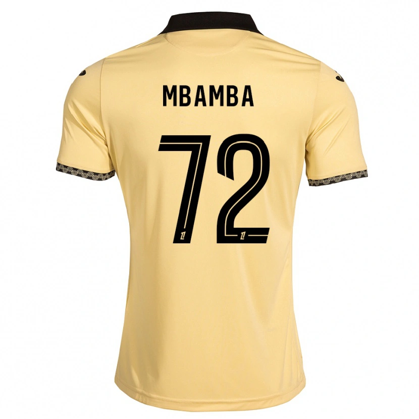 Danxen Damen Noah Mbamba #72 Navajoweiß Schwarz Auswärtstrikot Trikot 2026/27 T-Shirt Österreich