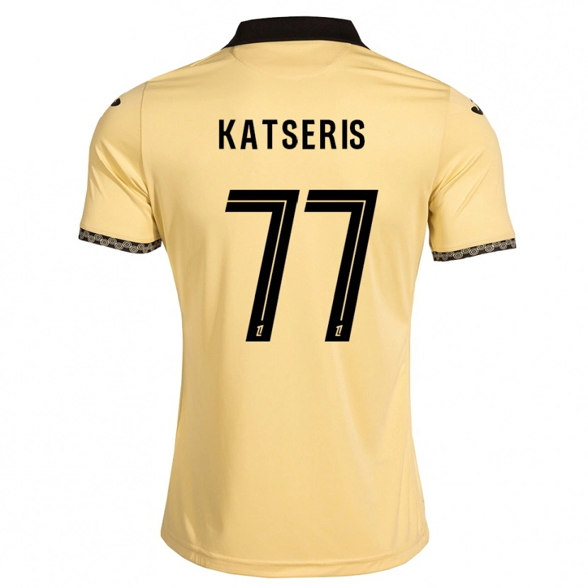 Danxen Damen Panos Katseris #77 Navajoweiß Schwarz Auswärtstrikot Trikot 2026/27 T-Shirt Österreich