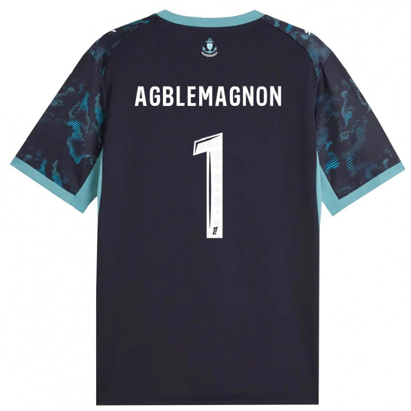 Danxen Damen Jordan Agblemagnon #1 Blass Türkis Weiß Schwarz Auswärtstrikot Trikot 2026/27 T-Shirt Österreich