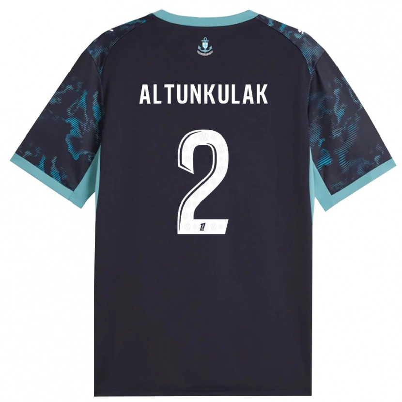 Danxen Damen Selen Altunkulak #2 Blass Türkis Weiß Schwarz Auswärtstrikot Trikot 2026/27 T-Shirt Österreich