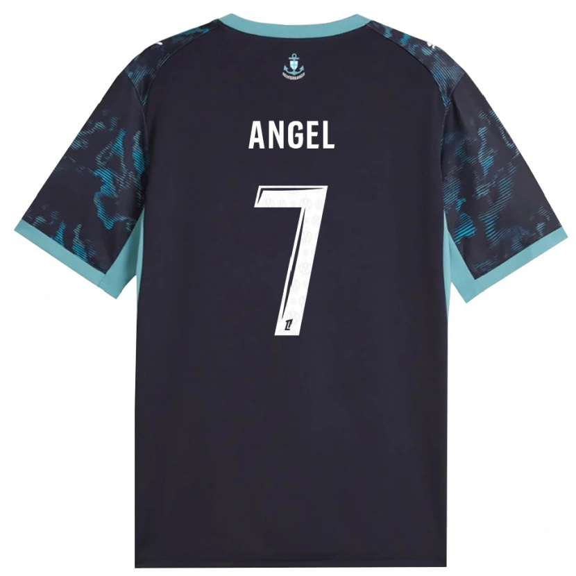 Danxen Damen Angel Gomes #7 Blass Türkis Weiß Schwarz Auswärtstrikot Trikot 2026/27 T-Shirt Österreich