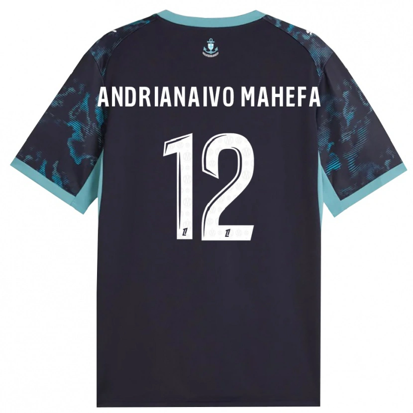 Danxen Damen Mathis Andrianaivo Mahefa #12 Blass Türkis Weiß Schwarz Auswärtstrikot Trikot 2026/27 T-Shirt Österreich