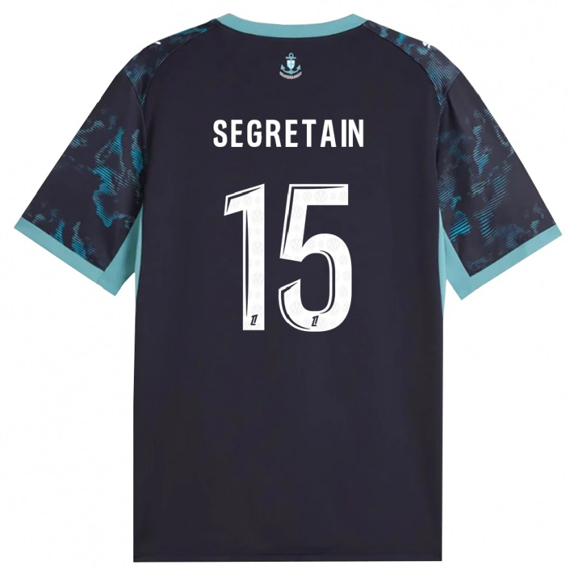 Danxen Damen Julie Ségrétain #15 Blass Türkis Weiß Schwarz Auswärtstrikot Trikot 2026/27 T-Shirt Österreich