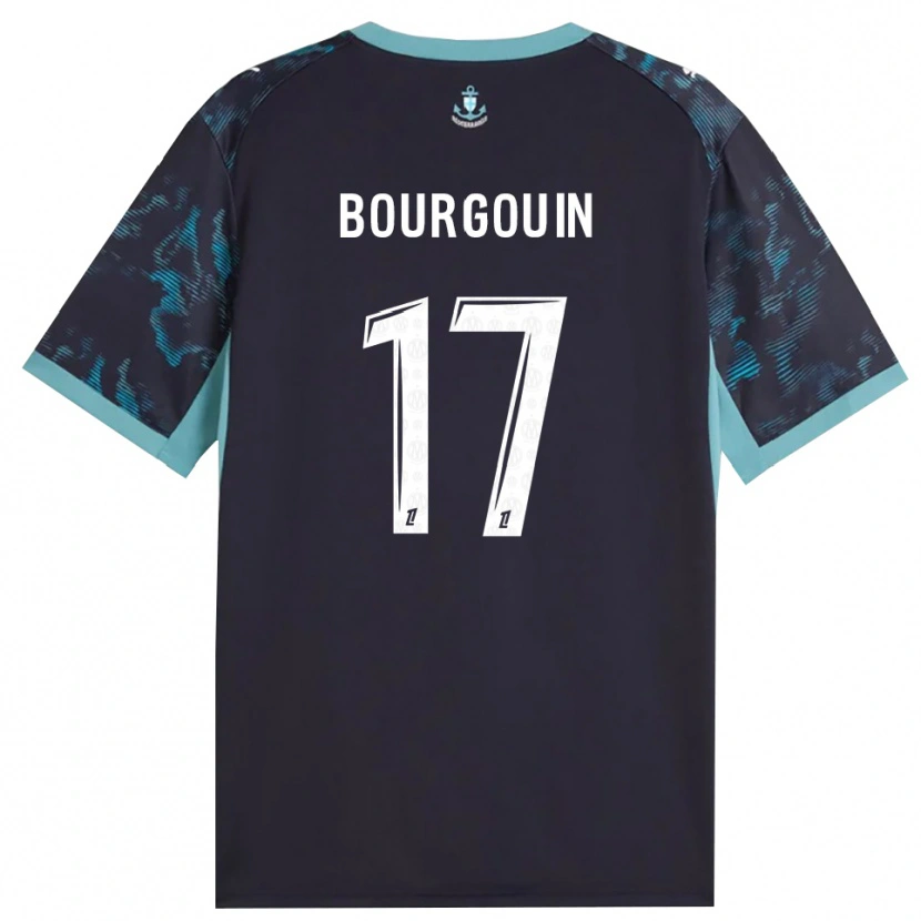 Danxen Damen Laura Bourgouin #17 Blass Türkis Weiß Schwarz Auswärtstrikot Trikot 2026/27 T-Shirt Österreich