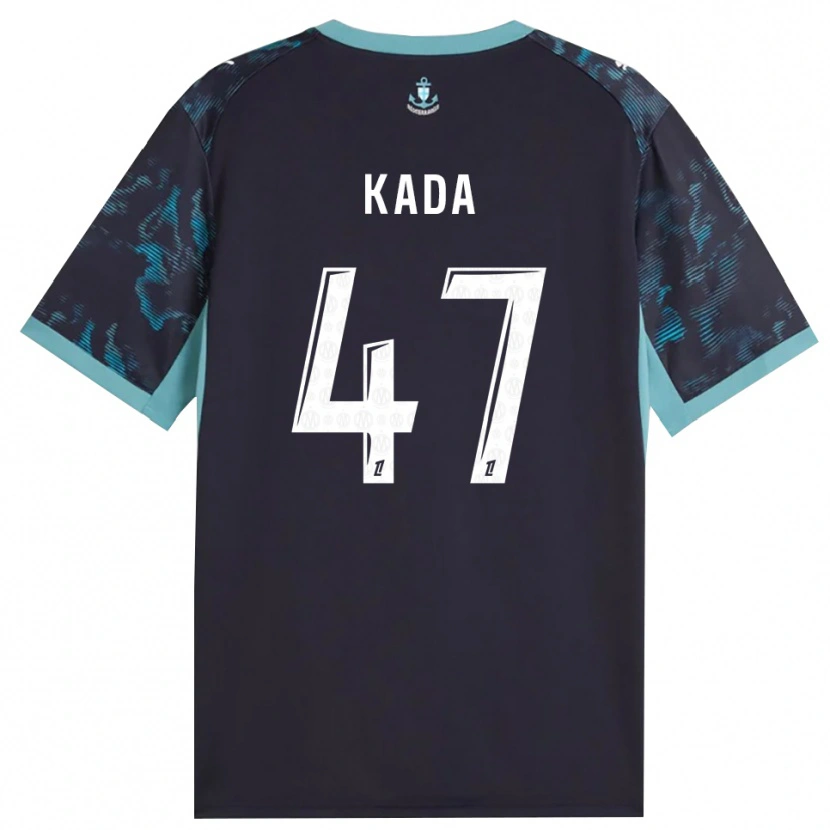 Danxen Damen Joakim Kada #47 Blass Türkis Weiß Schwarz Auswärtstrikot Trikot 2026/27 T-Shirt Österreich