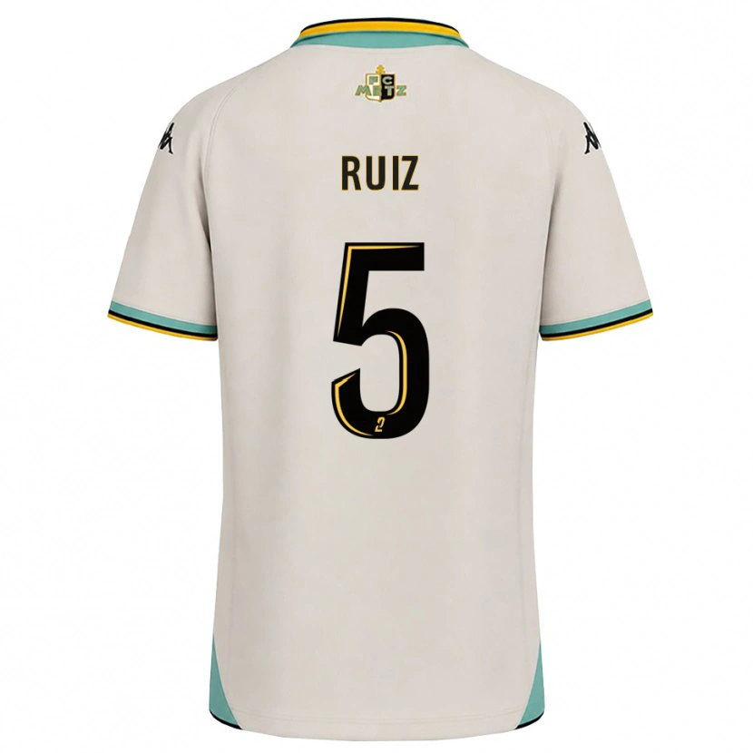 Danxen Damen Jean Ruiz #5 Florales Weiß Schwarz Auswärtstrikot Trikot 2026/27 T-Shirt Österreich