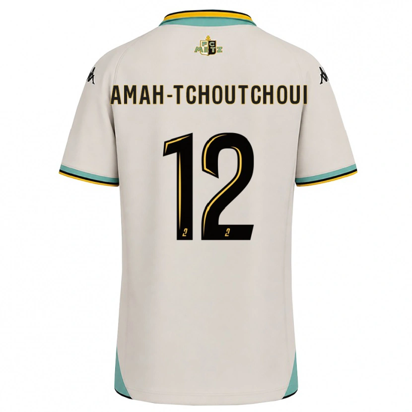 Danxen Damen Marco Amah-Tchoutchoui #12 Florales Weiß Schwarz Auswärtstrikot Trikot 2026/27 T-Shirt Österreich