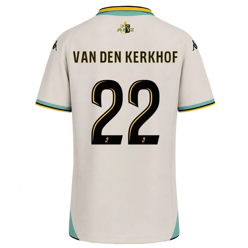 Danxen Damen Kevin Van Den Kerkhof #22 Florales Weiß Schwarz Auswärtstrikot Trikot 2026/27 T-Shirt Österreich