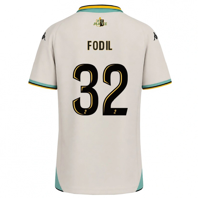 Danxen Damen Maria Fodil #32 Florales Weiß Schwarz Auswärtstrikot Trikot 2026/27 T-Shirt Österreich
