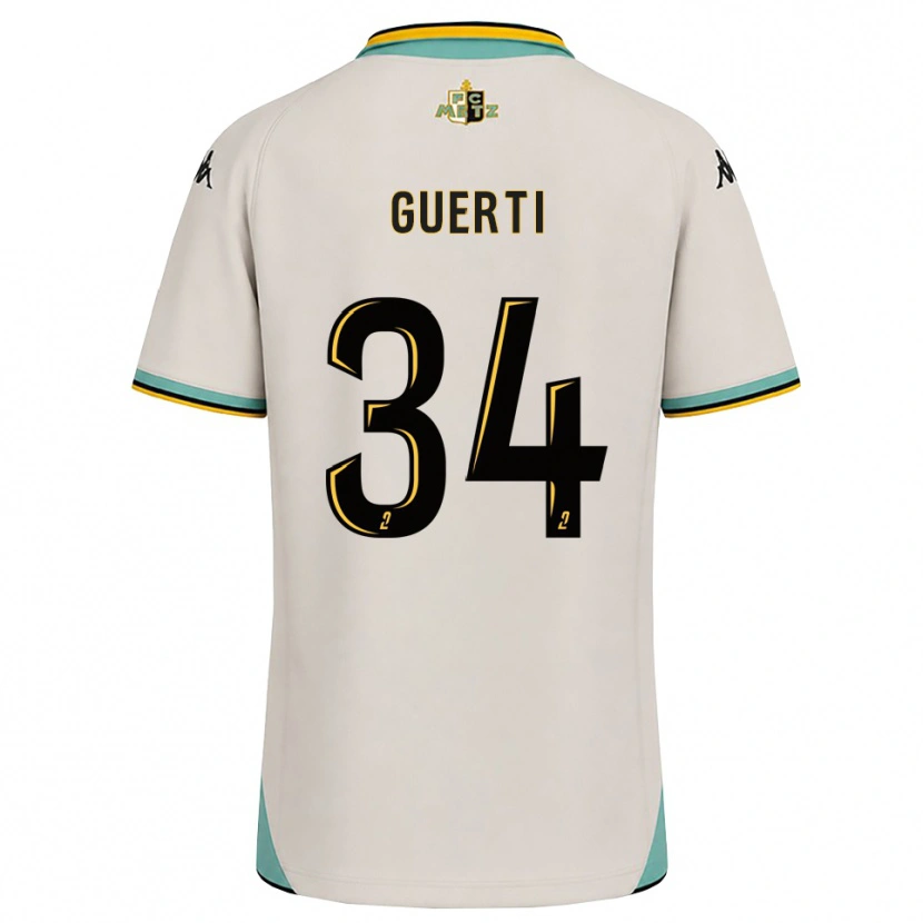 Danxen Damen Ismaël Guerti #34 Florales Weiß Schwarz Auswärtstrikot Trikot 2026/27 T-Shirt Österreich