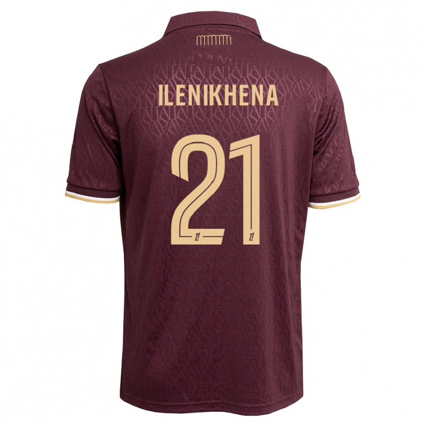 Danxen Damen George Ilenikhena #21 Weinrot Sandbraun Auswärtstrikot Trikot 2026/27 T-Shirt Österreich