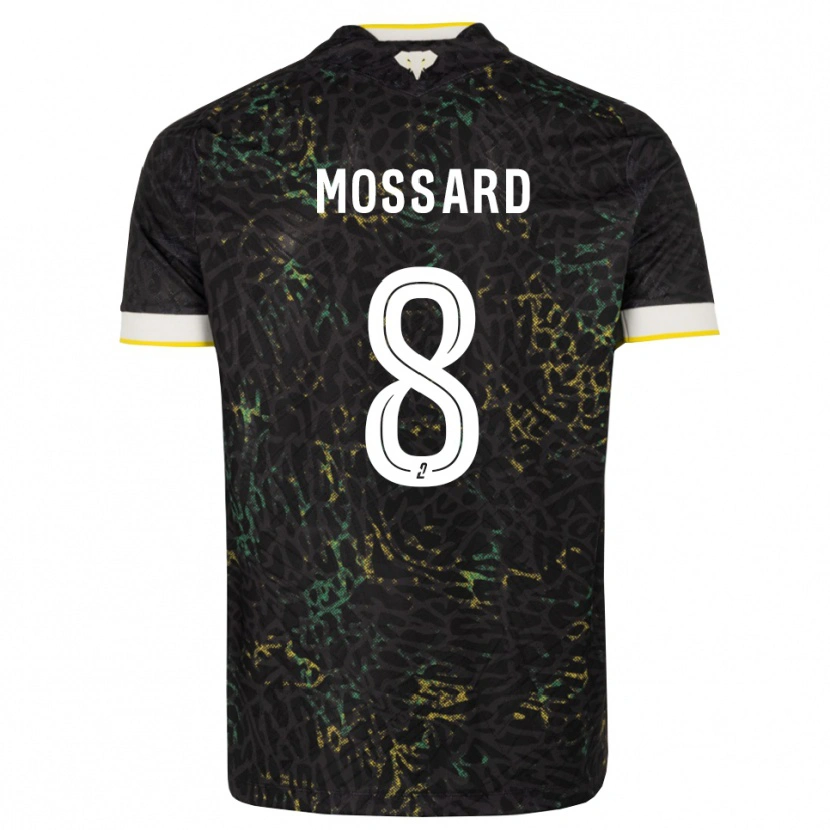 Danxen Damen Juliette Mossard #8 Schwarz Weiß Gelb Auswärtstrikot Trikot 2026/27 T-Shirt Österreich