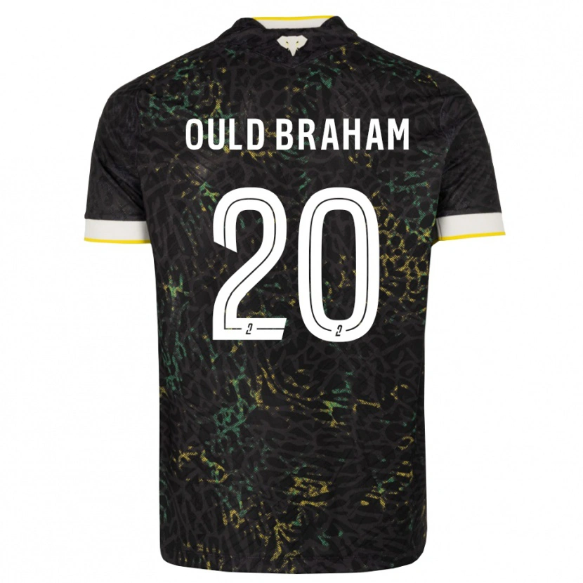Danxen Damen Amira Ould Braham #20 Schwarz Weiß Gelb Auswärtstrikot Trikot 2026/27 T-Shirt Österreich