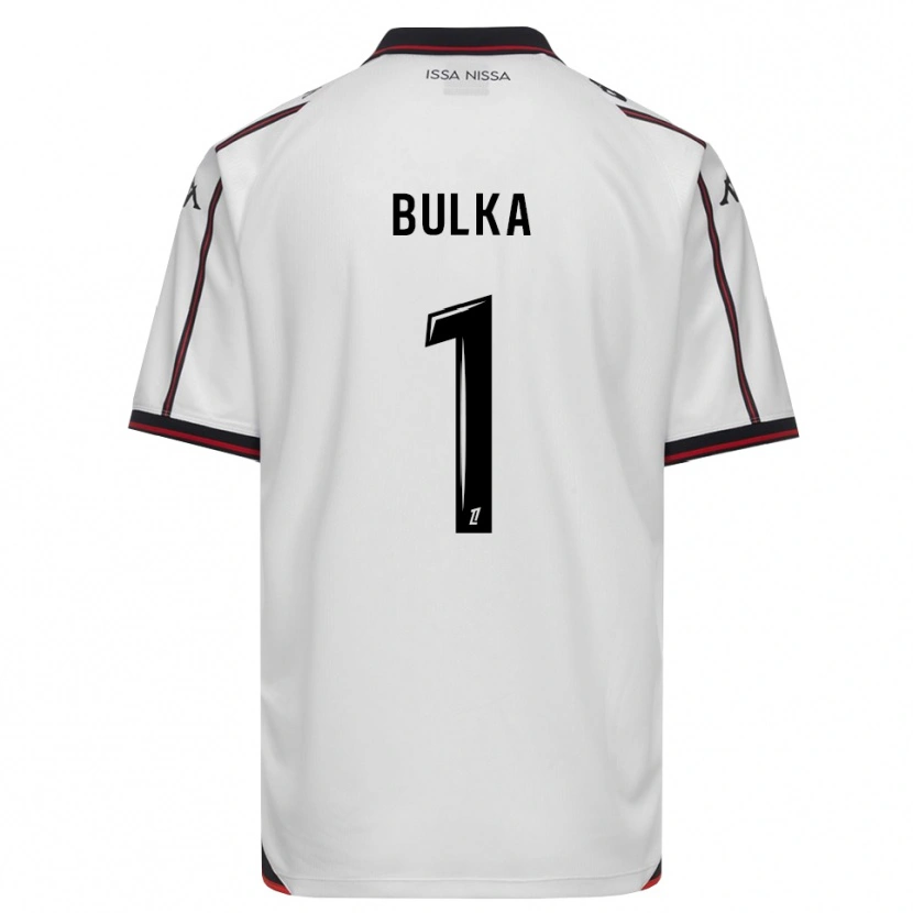 Danxen Damen Marcin Bulka #1 Schwarz Weiß Auswärtstrikot Trikot 2026/27 T-Shirt Österreich