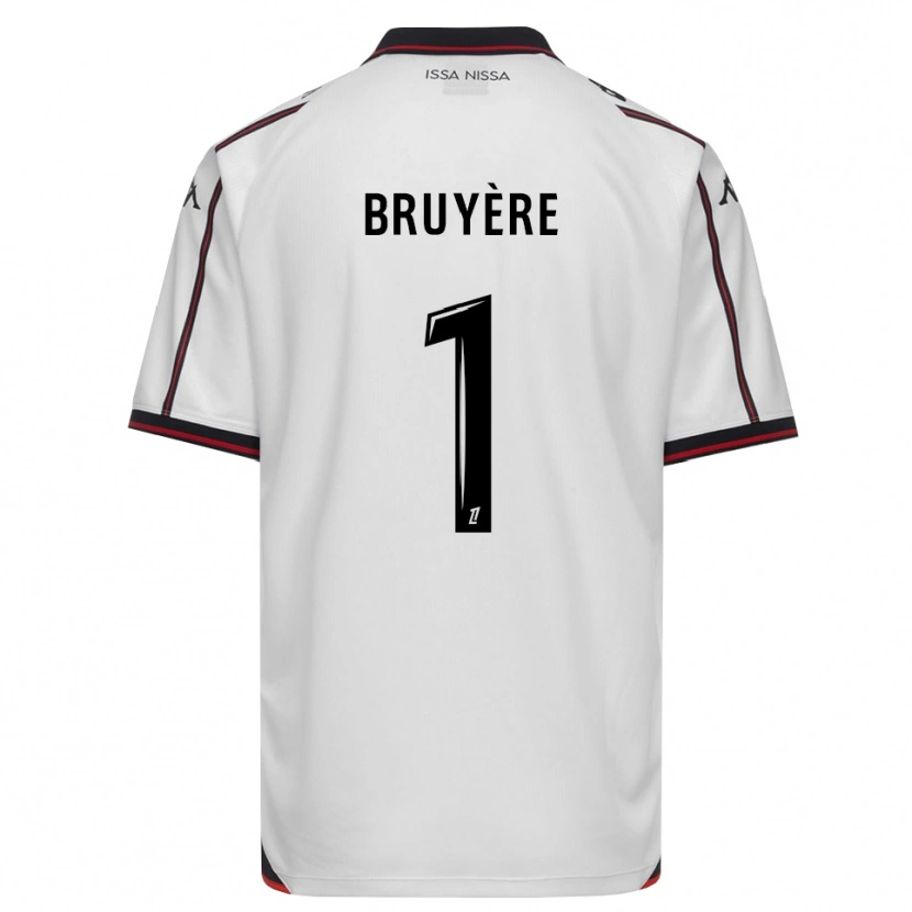 Danxen Damen Théo Bruyère #1 Schwarz Weiß Auswärtstrikot Trikot 2026/27 T-Shirt Österreich
