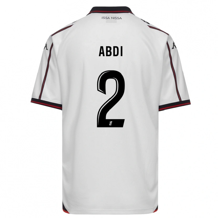 Danxen Damen Ali Abdi #2 Schwarz Weiß Auswärtstrikot Trikot 2026/27 T-Shirt Österreich