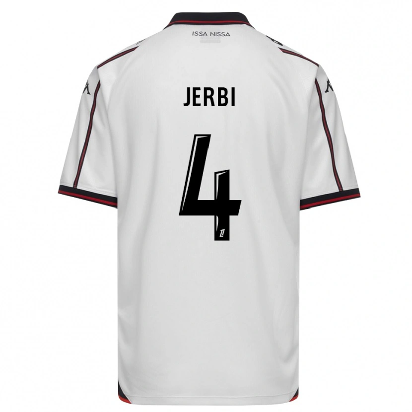 Danxen Damen Rayan Jerbi #4 Schwarz Weiß Auswärtstrikot Trikot 2026/27 T-Shirt Österreich
