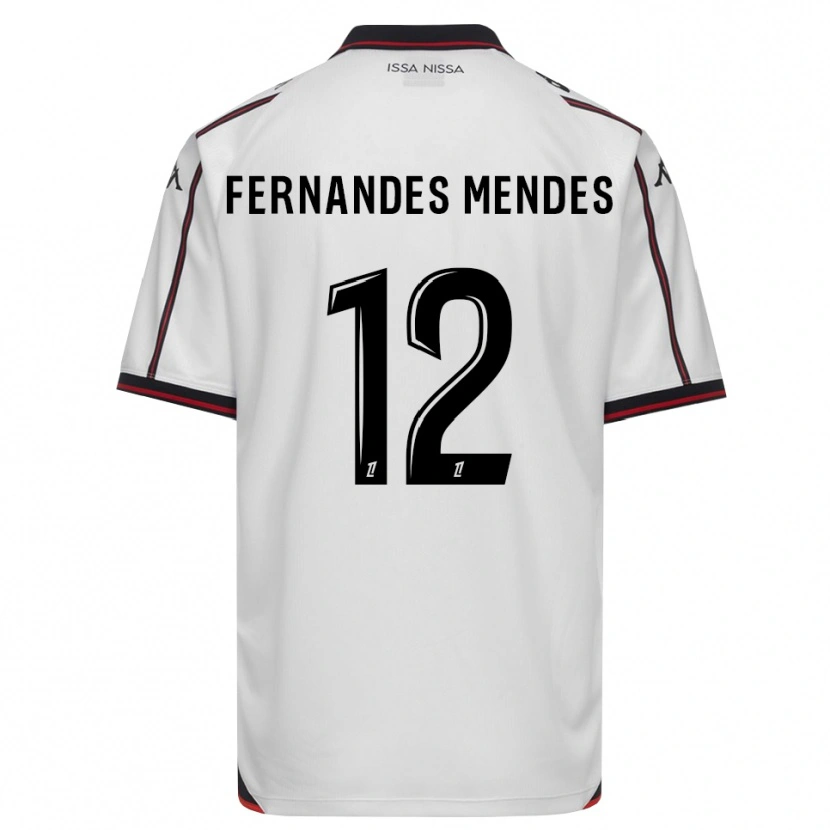 Danxen Damen Mathis Fernandes Mendes #12 Schwarz Weiß Auswärtstrikot Trikot 2026/27 T-Shirt Österreich