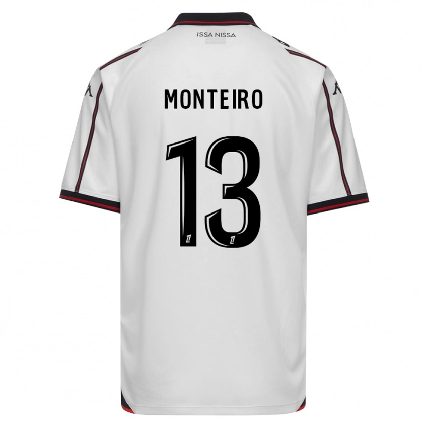 Danxen Damen Laurenzo Monteiro #13 Schwarz Weiß Auswärtstrikot Trikot 2026/27 T-Shirt Österreich
