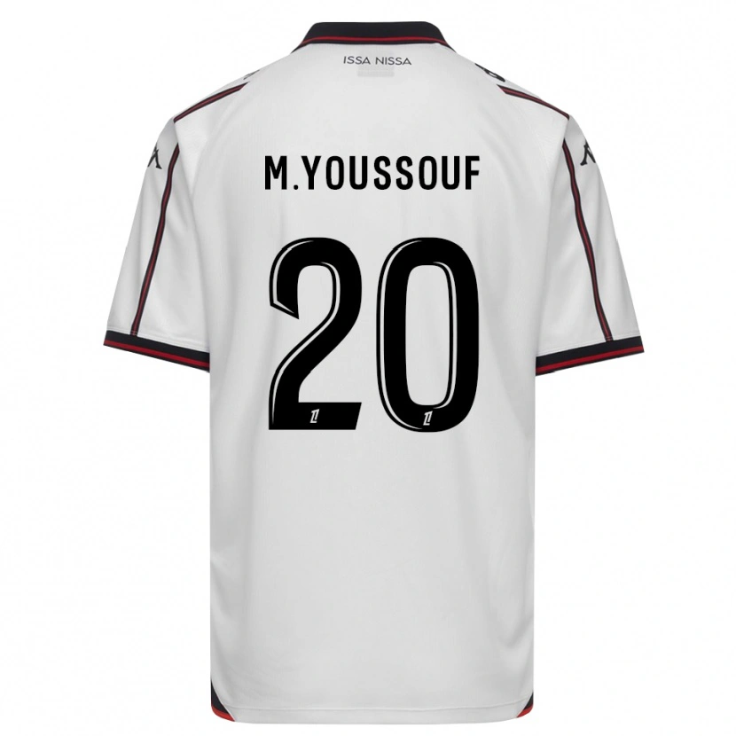 Danxen Damen Mousslim Youssouf #20 Schwarz Weiß Auswärtstrikot Trikot 2026/27 T-Shirt Österreich