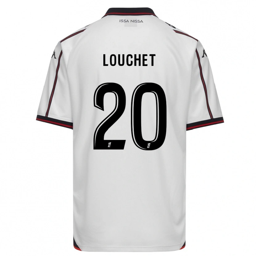 Danxen Damen Tom Louchet #20 Schwarz Weiß Auswärtstrikot Trikot 2026/27 T-Shirt Österreich