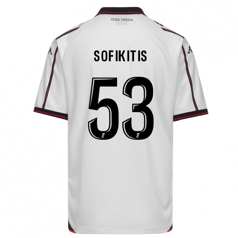 Danxen Damen Yanis Sofikitis #53 Schwarz Weiß Auswärtstrikot Trikot 2026/27 T-Shirt Österreich