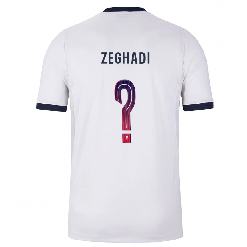 Danxen Damen Souleyman Zeghadi #0 Weiß Schwarz Rot Auswärtstrikot Trikot 2026/27 T-Shirt Österreich