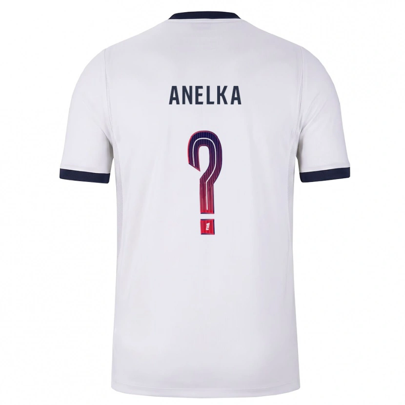 Danxen Damen Kaïs Anelka #0 Weiß Schwarz Rot Auswärtstrikot Trikot 2026/27 T-Shirt Österreich