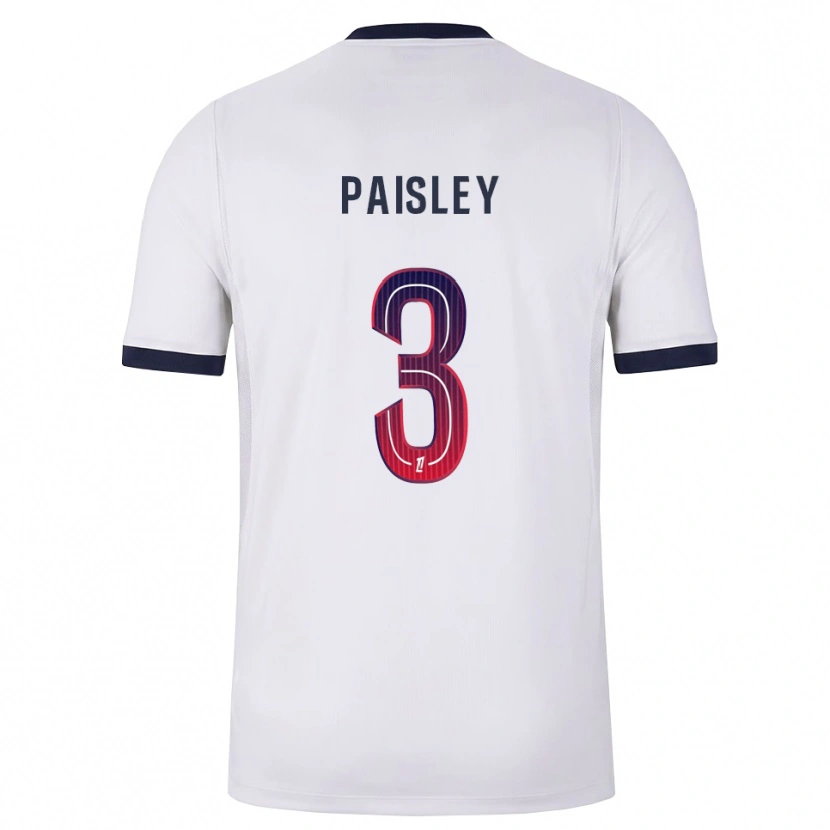 Danxen Damen Jarell Paisley #3 Weiß Schwarz Rot Auswärtstrikot Trikot 2026/27 T-Shirt Österreich