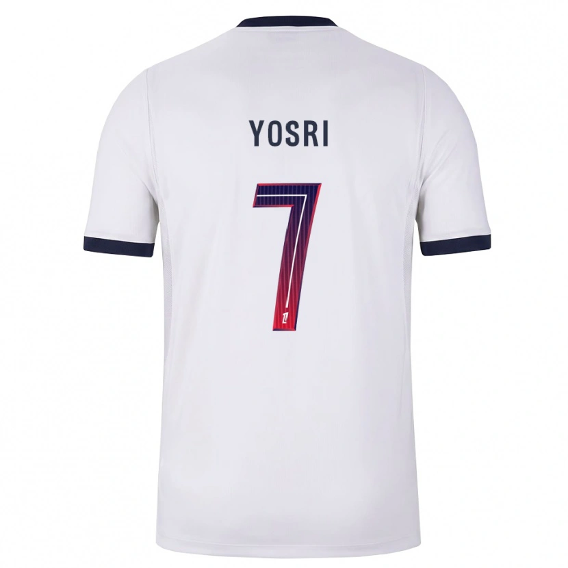 Danxen Damen Bouzid Yosri #7 Weiß Schwarz Rot Auswärtstrikot Trikot 2026/27 T-Shirt Österreich