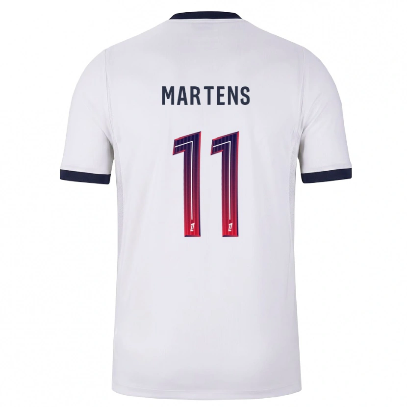 Danxen Damen Lieke Martens #11 Weiß Schwarz Rot Auswärtstrikot Trikot 2026/27 T-Shirt Österreich