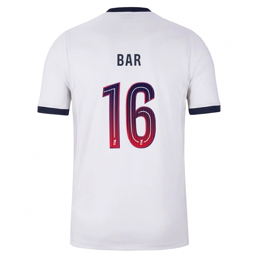 Danxen Damen Arthur Bar #16 Weiß Schwarz Rot Auswärtstrikot Trikot 2026/27 T-Shirt Österreich